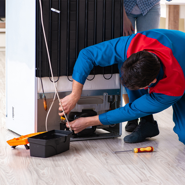 how much do you charge for refrigerator repair services in Cleburne County Alabama